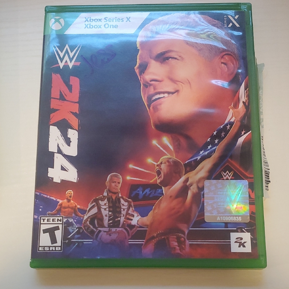 WWE 2K24 for Xbox Series X and Xbox One - Green Case